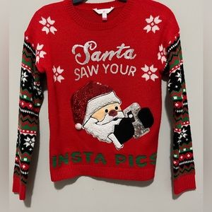 Ugly sweater bought at tjmax